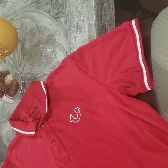 TRUE RELIGION XL LOGO POLO GOLF SHIRT - Picture 4 of 7